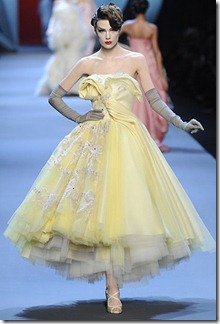SugarRockCatwalk.com: Christian Dior Couture Spring 2011 vrs René Gruau